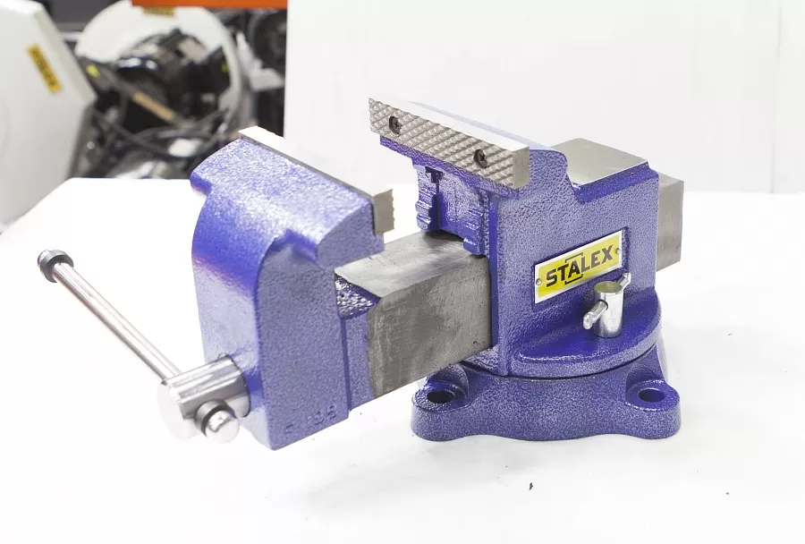 Тиски слесарные STALEX "Гризли" 125Х125 мм